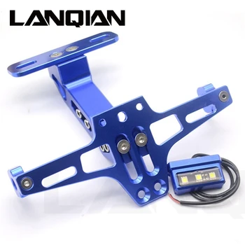 

Motorcycle CNC License Plate Holder Bracket Adjustable Angle Fender Eliminator LED For Yamaha XJ6 XJR 1300/Racer XSR 700 900/ABS
