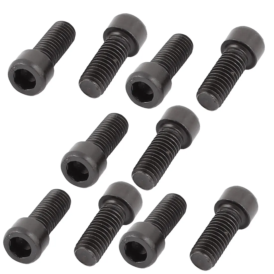 

Uxcell 10 Pcs M8 Alloy Steel Hex Bolt Socket Head Cap Machine Screws Black Long . | 100mm | 20mm | 25mm | 30mm | 35mm | 40mm |