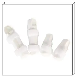Пластиковые поддержка пальцев зажим-скобка 4 размера Mallet DIP шина для сустава перелом защита от боли
