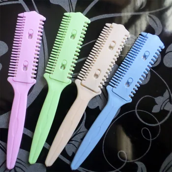 

Hair Razor Comb Haircutting Scissor Trimmer Blades Hairdressing Thinning Barber Hairdressing Styling Remover Tools