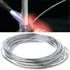 2.00mm*3m Copper aluminum weld flux cored wire Low Temperature Aluminium Welding Rod LS'D Tool ► Photo 1/6