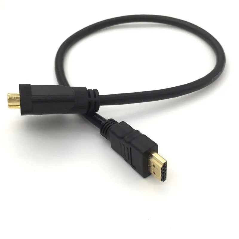 Высокоскоростной HDMI к DVI адаптер 0,3 м позолоченный HDMI Мужской к DVI Женский Чистый медный кабель для 1080p Hd Hdtv Hd Pc Xbox HZSP094