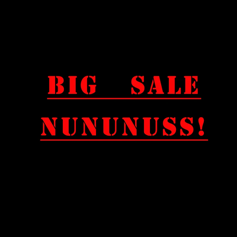 

BIG SALE