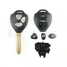 Для Toyota Camry для Carola/для нового Вичи/для Рейх/для RAV4 прямая пластина Дистанционное Управление замена ключа оболочки