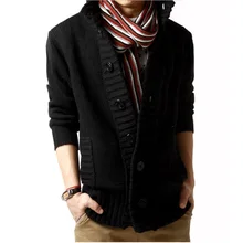 2016 neue Marke männer Pullover Öffnen Stich Slim Fit Cardigan Men Casual Verdicken Kleidung Strickjacke 4 Farbe Größe: M-XXL 1 KG gewicht