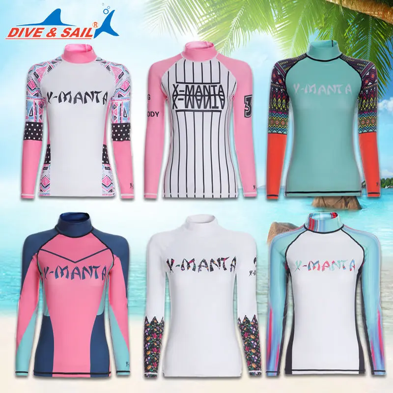 2016 nouveau femmes plongée peau plage nager éruption garde à manches longues chemise hauts pantalon ensemble LS-643: Pas cher 2016 nouveau femmes plongée peau plage nager éruption garde à manches longues chemise hauts pantalon ensemble LS 643, Acheter D'une Seule Pièce Costumes de qualité directement des fournisseurs de Chine:2016 nouveau femmes plongée peau plage nager éruption garde à manches longues chemise hauts pantalon ensemble LS-643
Appréciez✓Transport maritime gratuit dans le monde entier ✓Vente à durée limitée✓Facile à rendre Nom de la marque: DIVE&SAIL Numéro du modèle: LS-643 Matériel: Nylon,Lycra,Spandex Sexe: Femmes Type de l'article: Combinaisons Type de motif: Patchwork Type de sport: Swim Fit: S'adapte parfaitement à la taille, prendre votre taille normale 