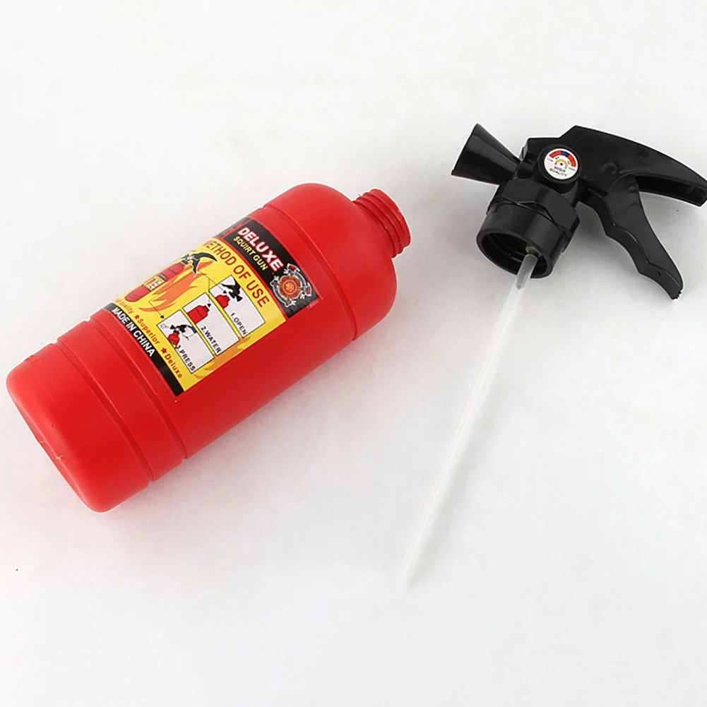 Дети Pull-типа, огнетушитель водяной пистолет Кепка костюм для пожаротушения пляж играть игрушки обучающая игрушка для мальчиков подарок