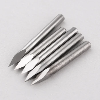 

2 Straight Flute Engraving Bit Endmill 30D 0.1mm 5pc 4mm