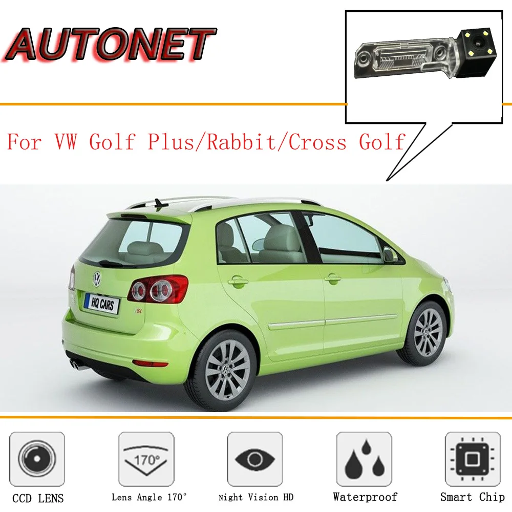 AUTONET камера заднего вида для Volkswagen VW Golf Plus/VW Rabbit/Cross Golf/CCD/ночного видения/резервная камера/камера номерного знака