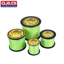 Бренд CLIO. CO, 100 м, 300 м, 500 м, 1000 м, супер прочный японский мультифиламентный светильник, зеленая ПЭ плетеная леска, 8 нитей плетеных проводов