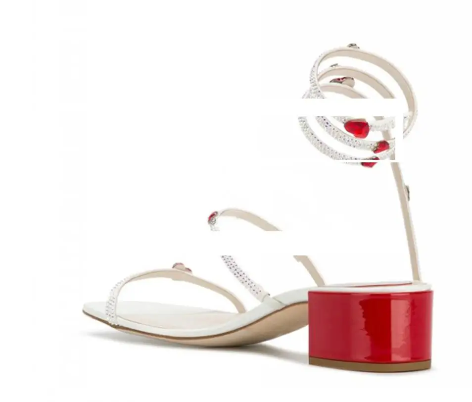 El Diamantes blanco Negro Para Nuevo Imitación De Amor 2019 Verano Sandalias vwwx6
