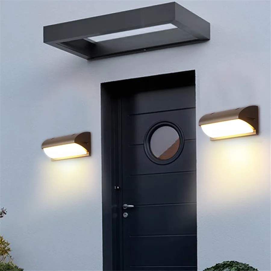 Luminária à Prova Água do Jardim ao ar Livre do Hotel Lâmpada de Parede Quadrado de Parede Beiaidi Villa Corredor Varanda d' Exterior Luz 18w 30w 13 Cheap Luminárias de parede externas