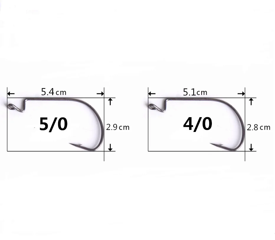 BaMMax рыболовный крючок высокого качества 10 шт. 8#4#2/0 3/0 кривошипный крючок для мягкой червя приманка, рыболовные снасти аксессуары pesca