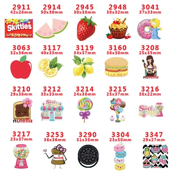 

2018 new arrival 30pcs/lot free shipping Resin flatback for Hair Bows Snack Planar Resin Crafts for DIY Phone Decorations PR2911