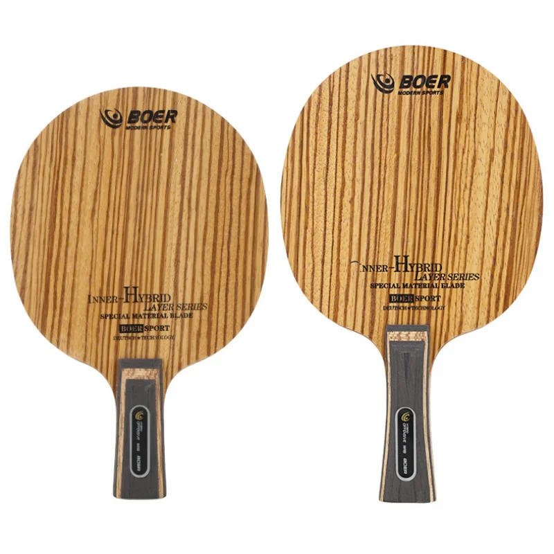 

BOER 7 Ply Arylate Carbon Fiber Table Tennis Blade Lightweight Ping Pong Racket Blade Table Tennis Accessories