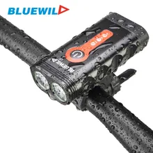 BLUEWILD L70 передние велосипедные фары 5000 мА/ч, USB, Перезаряжаемые 700 люмен велосипедный фонарь фонарик IPX6 Водонепроницаемый велосипед светодиодный свет
