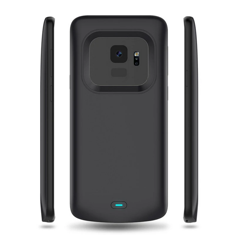 4700/5200mAh Чехол-аккумулятор для samsung Galaxy S9/S9Plus чехол для батареи резервный Задний зажим корпус питания