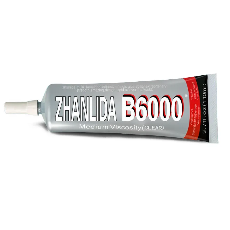Оптовая продажа; 5 штук в партии из ZHANLIDA B6000 иглы паста металлический клей 110 мл