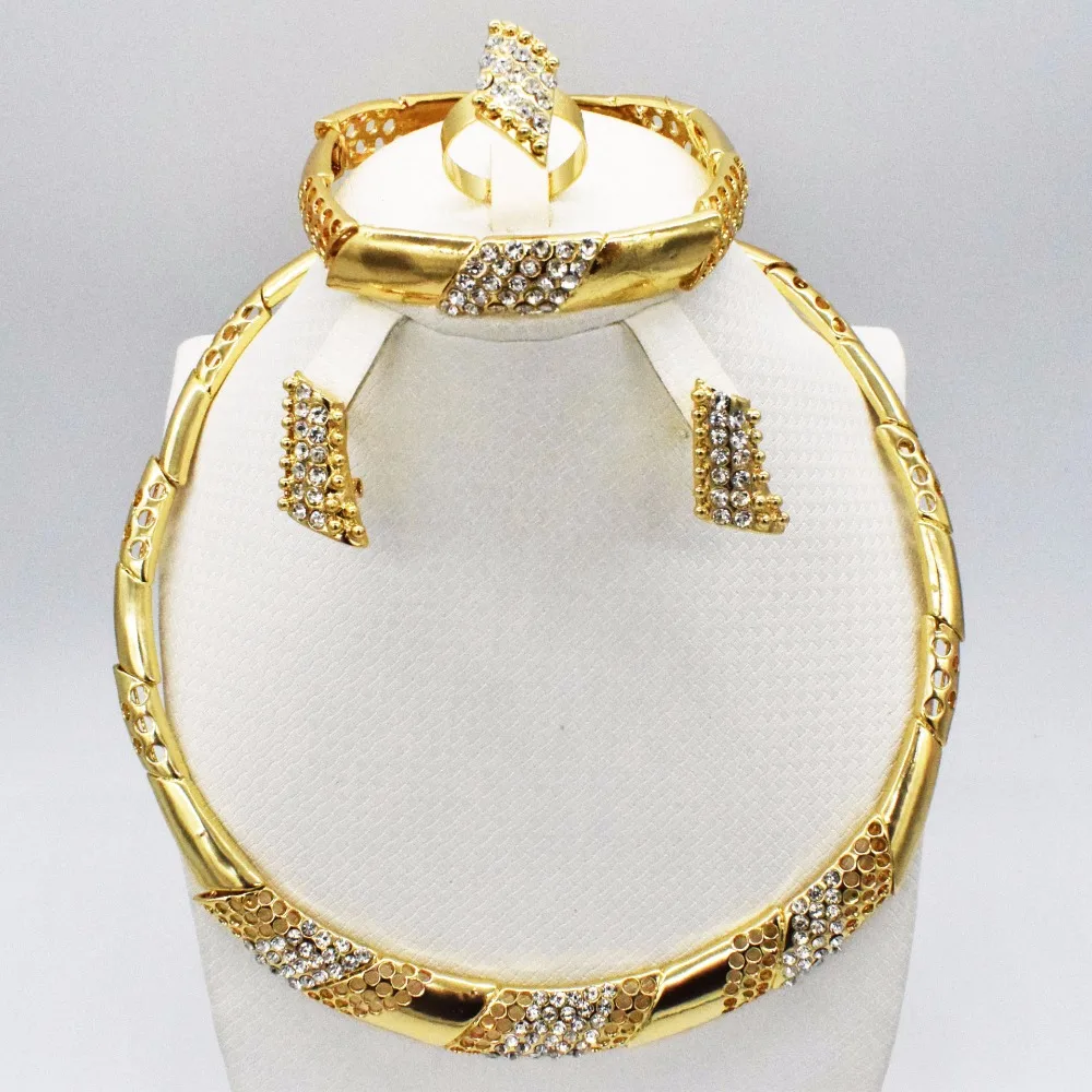 

Gold women necklace sets earring for women dubai jewelry sets african beads jewelry set earrings fashion jewelry wedding set