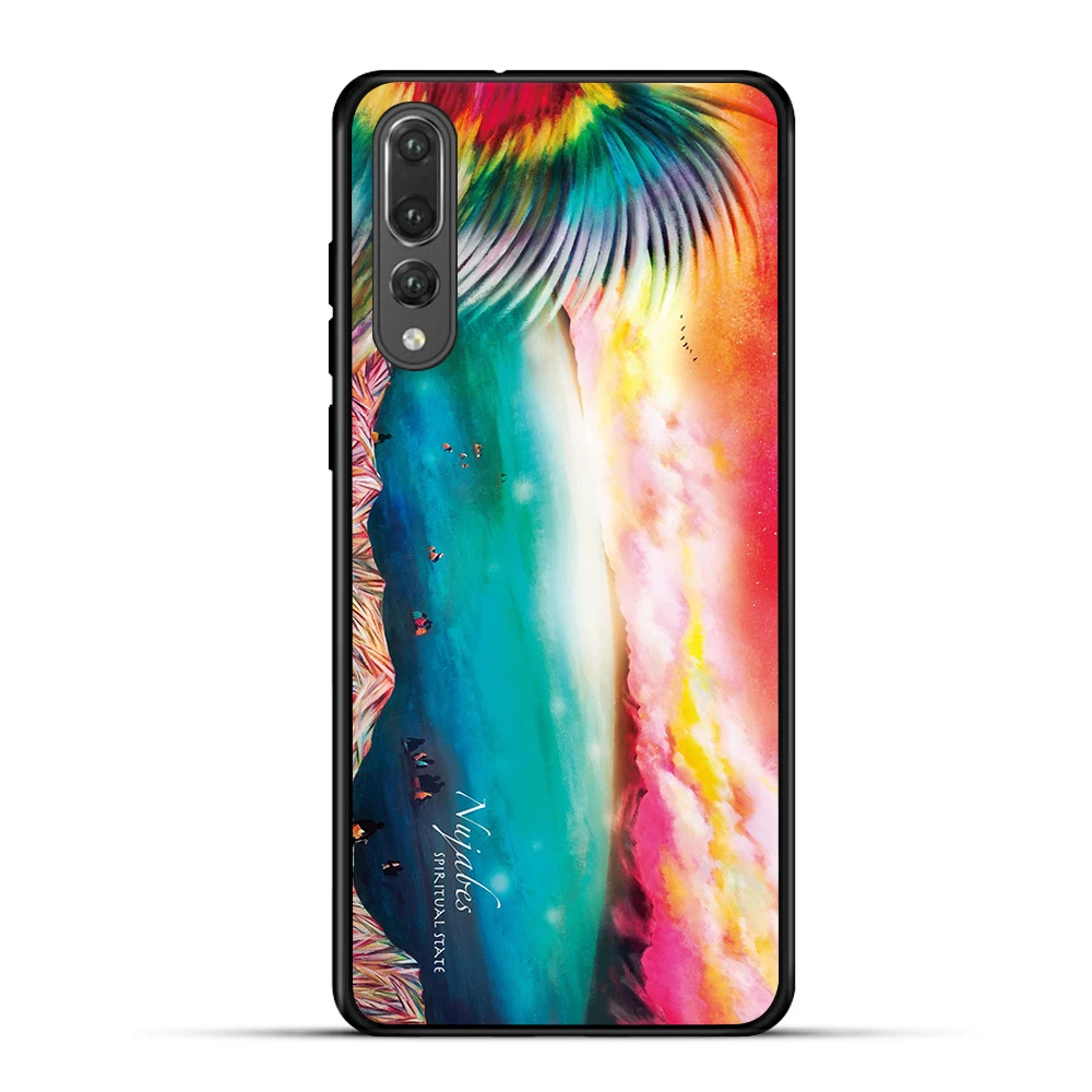 Чехол для телефона из ТПУ huawei p20 pro чехол задняя крышка P Smart 2019 mate 10 Lite 20