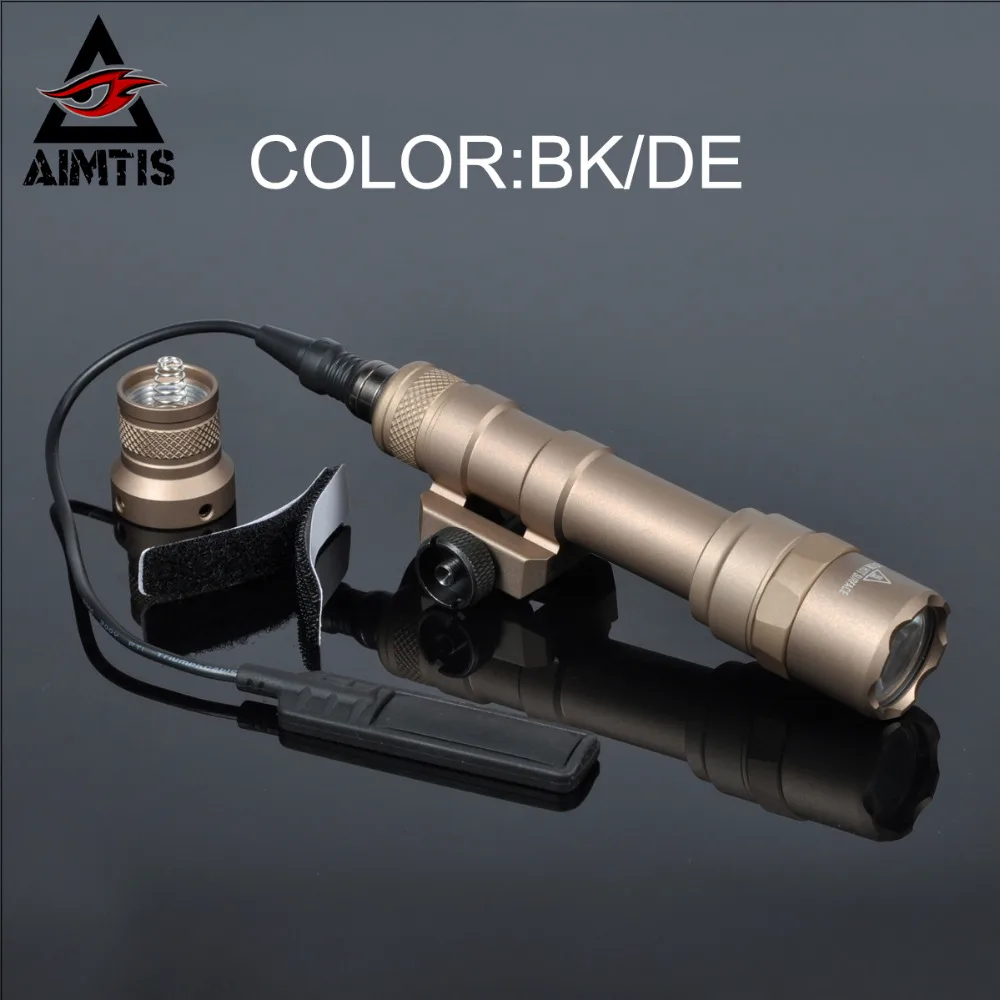 Фонарь AIMTIS M600B миниатсветильник светодиодный тактический со светодиодной