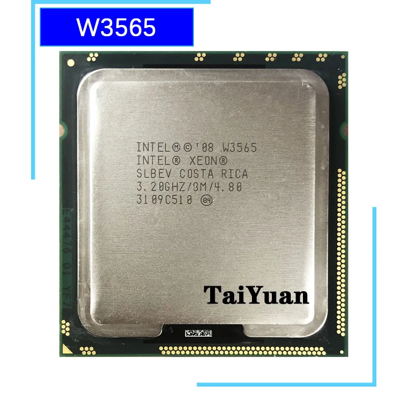 

Intel Xeon W3565 3.2 GHz Quad-Core Eight-Thread CPU Processor 8M 130W LGA 1366
