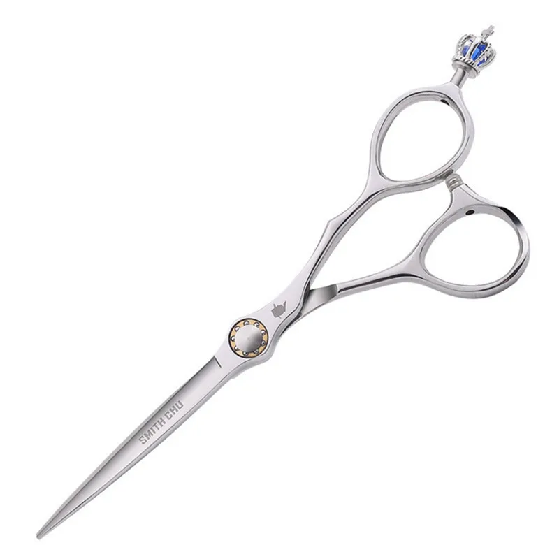 6 дюймов для стрижки волос Корона инструмент для укладки волос ножницы Нержавеющая сталь салон Парикмахерские ножницы Профессиональная