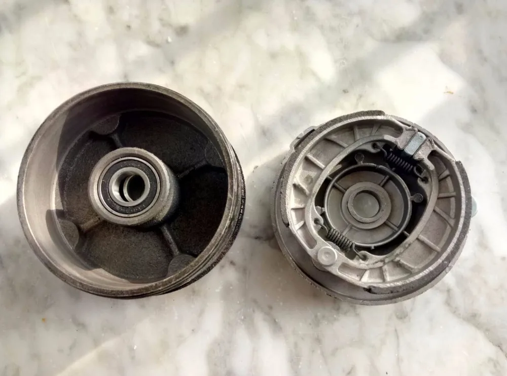 ATV Left Right 88/110MM Flange Motorcycle Front Wheel Drum Brake Hub