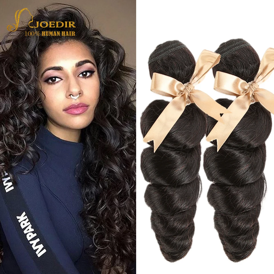 Extensiones de cabello indio Remy Virgen de la Reina paquetes de cabello indio crudo armadura de cabello humano paquetes de onda suelta trama de cabello sin cierre