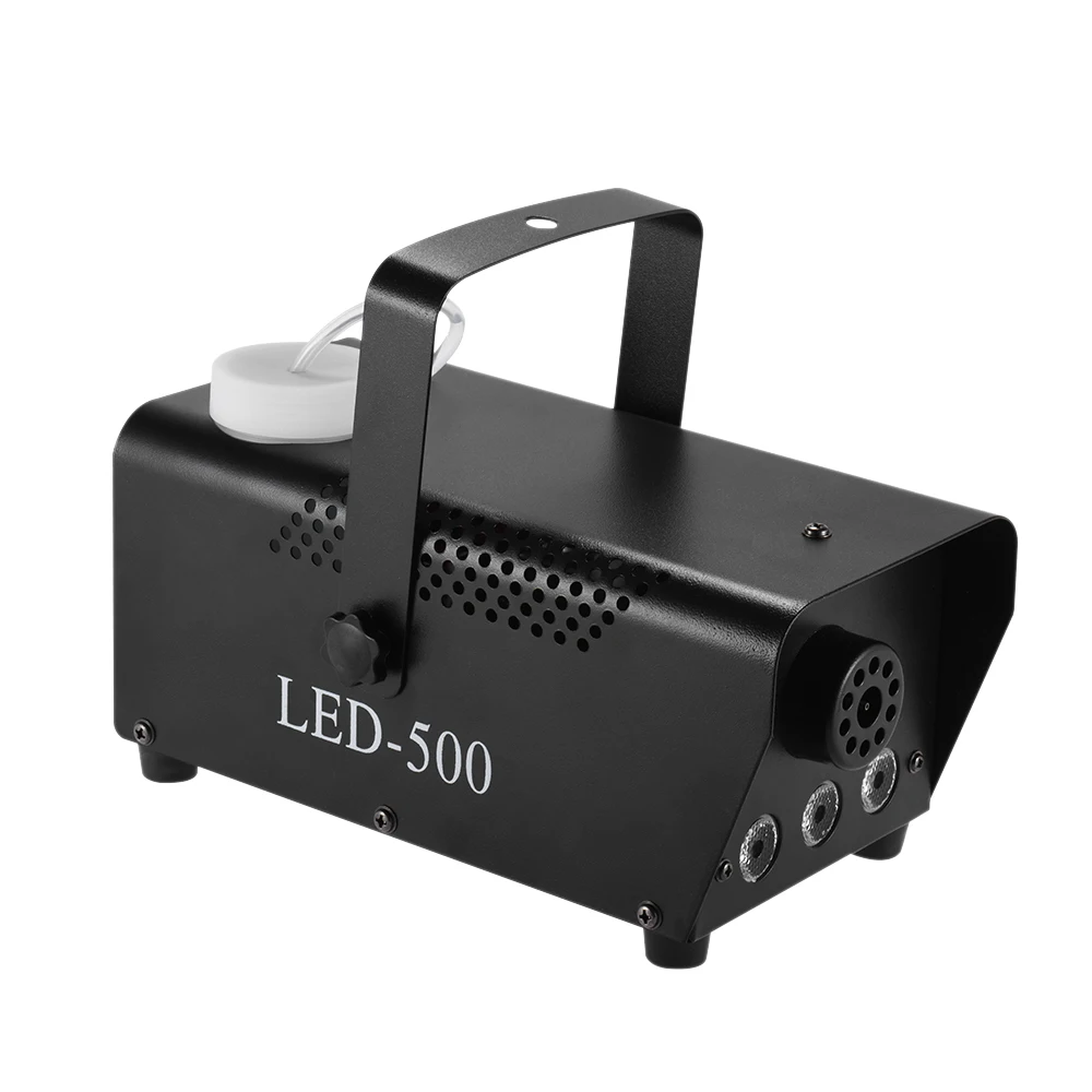 Colorful 400 Watt Fogger Fog Smoke Machine con LED Luci di Colore (Rosso, blu, verde) Telecomando a Filo per il Partito Concerto Dal Vivo