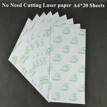 А4*20 шт) Бумага для самостоятельной прополки, лазерная бумага для термопечати, светильник для футболки, цветная термопечать