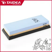 Taidea afilador de cuchillos de cocina afilador piedra de afilar 180/600 grit profesional