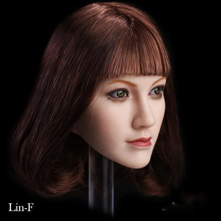 1//6 Female Head Sculpt cheveux court pour 12/" PHICEN TBLeague Hot Toys figure USA