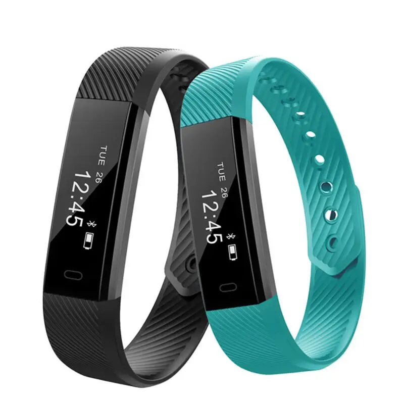 2018 ID115 HR Diggro Smart Bracelet Heart Rate Monitor Activity Tracker Band Waterproof Wristbands For IOS Android | Электроника