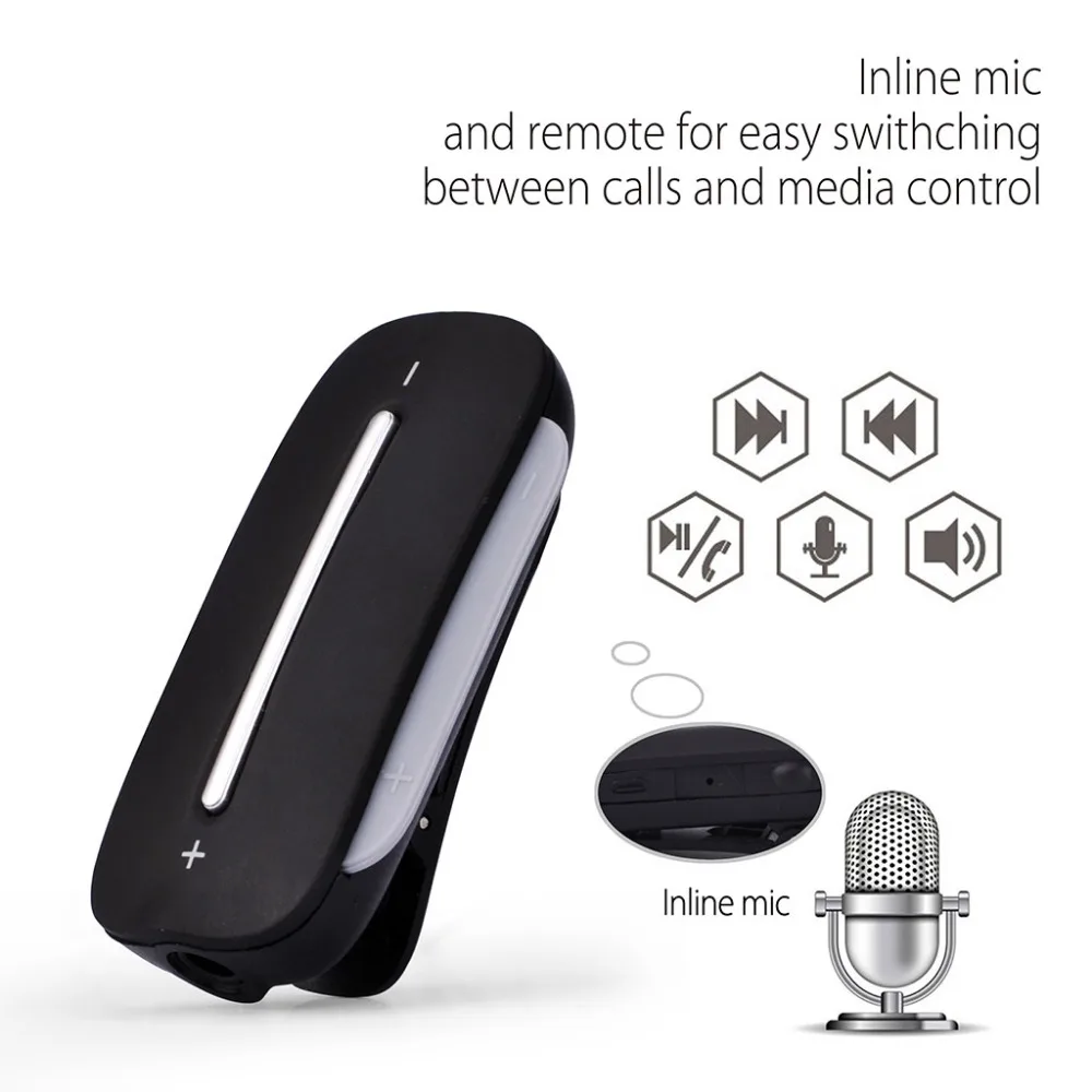 Bluetooth адаптер Avantree aptX с низкой задержкой для наушников зажимом/микрофоном BT 4 2