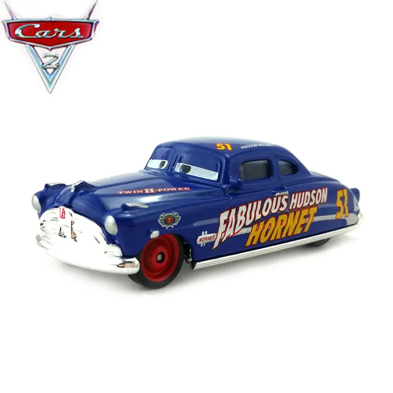 Все стили disney Cars 2 doc Hudson и Blue mack truck 1:55 масштабная модель полученная литьем под давлением металлический сплав коллекция автомобилей для детей Подарки