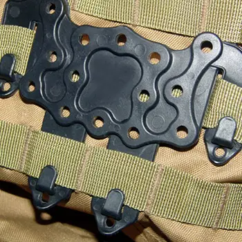 

Free shipping airsoft STRIKE for 1911 molle holster platform panel Black color strike for M92 1911 holsters