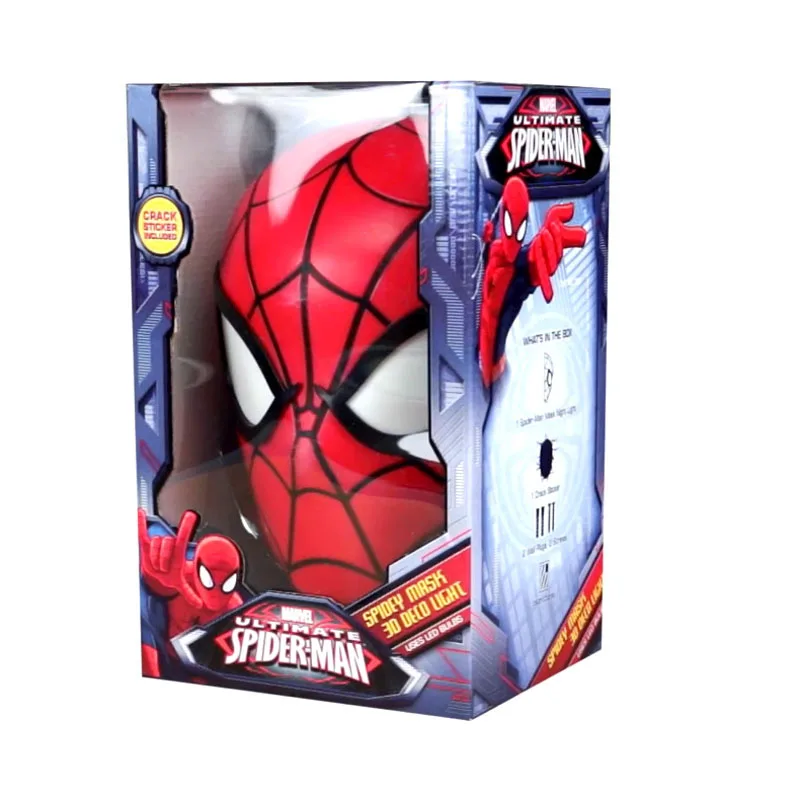 NEW Marvel Ultimate Spider-Man “Spidey Mask” 3D Deco LED Light