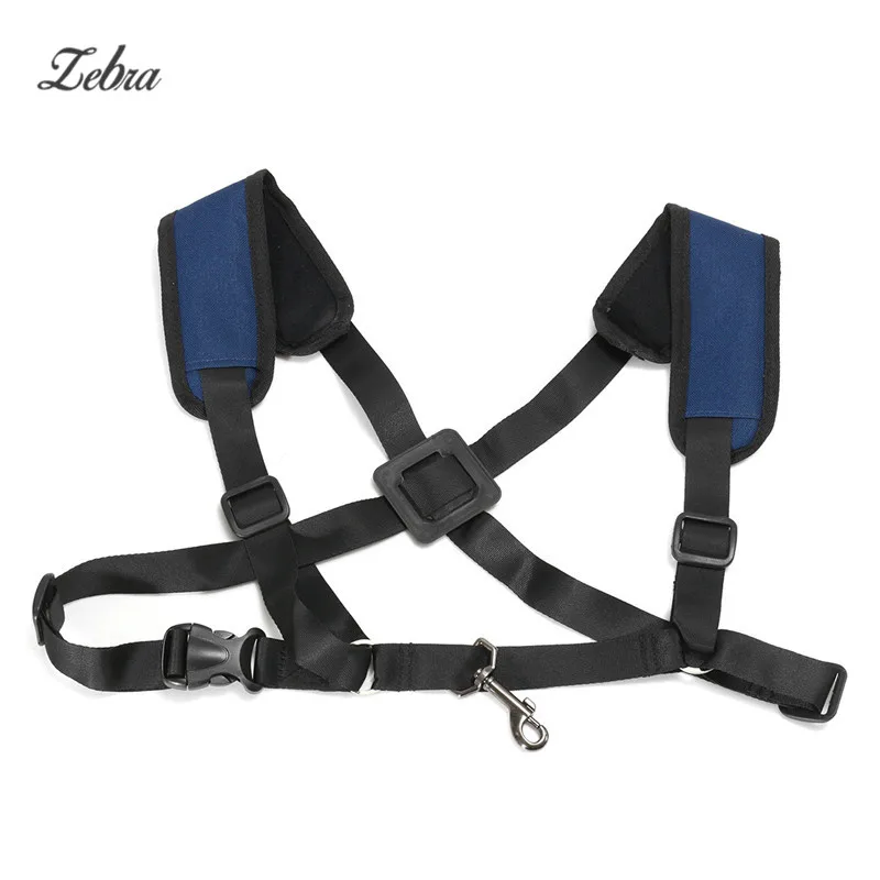 

Zebra Portable Black Nylon Adjustable Tenor Baritone Sax Alto Saxophone Harness Shoulder Strap For Saxophone Alto Tenor Baritone