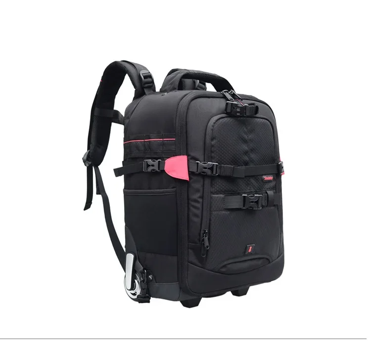 Профессиональный фотографии чемодан на колесиках чемодан для камеры