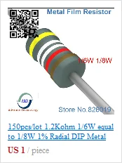 50 шт. сопротивление цемента 5 Вт 5ohm 5 15 20 75 100 150 200 220 330 1 К 10 К ом 5R 15R 20R 75R 100R 150R 200R 220R 330R 1kR 10KR 5% 5 Вт