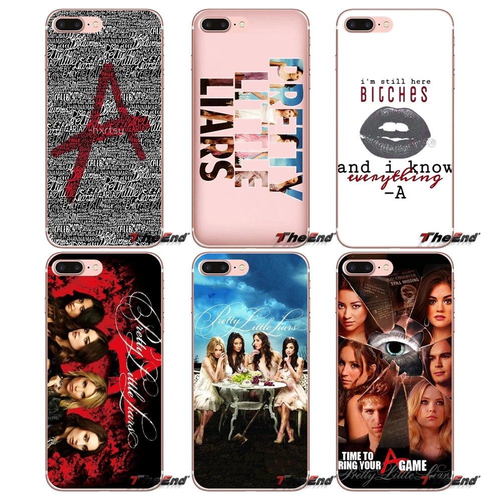 Pretty Little Liars PLL TV TPU Silicone Case For Xiaomi Mi6 Mi 6 A1 Max Mix 2 5X 6X Redmi Note 5 5A 4X 4A A4 4 3 Plus Pro in Half wrapped Case