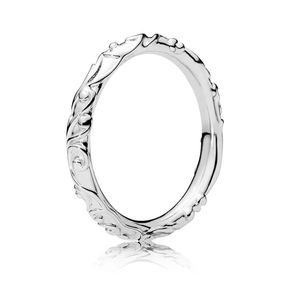 

2018 New 100% 925 Sterling Silver Regal Beauty Ring Sweet Charm Elegant Original European Women's Jewelry Gift Factory Direct