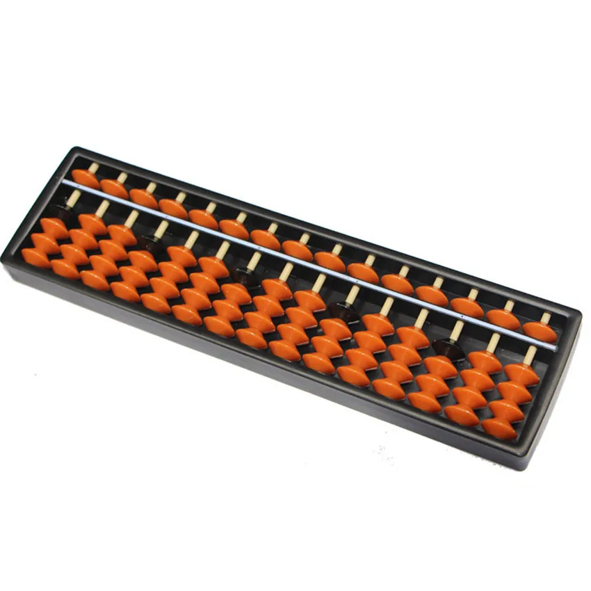 Abacus Soroban 15 Rods Beads Column Math Toy School Learning Aid Tool For Math Business Chinese Traditional Educational Toys Abacus Soroban 15 Rods Beads Column Math Toy School Learning Aid Tool For Math Business Chinese Traditional Educational Toys