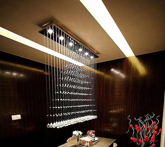 Pyramid Crystal Restaurant Light Parion Lights Lamp Pyramid Crystal Restaurant Light Parion Lights Lamp Hanging Line Lighting Bar Modern Led