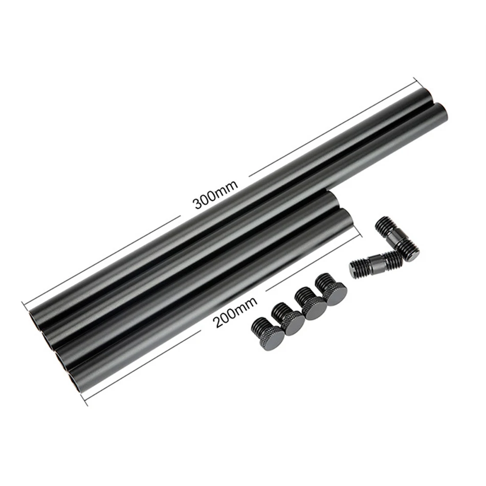20cm 30cm 50cm Rail Systems Aluminum Tube for DSLR Follow Focus Viewer Metal Conduit for Quick Release Plate Base 20cm 30cm 50cm Rail Systems Aluminum Tube for DSLR Follow Focus Viewer Metal Conduit for Quick Release Plate Base