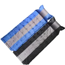 186 X 62cm Self-Inflating Sleeping Pads with Air Pillow Single Tent Air Mattress Portable Lightweight Sleeping Pads