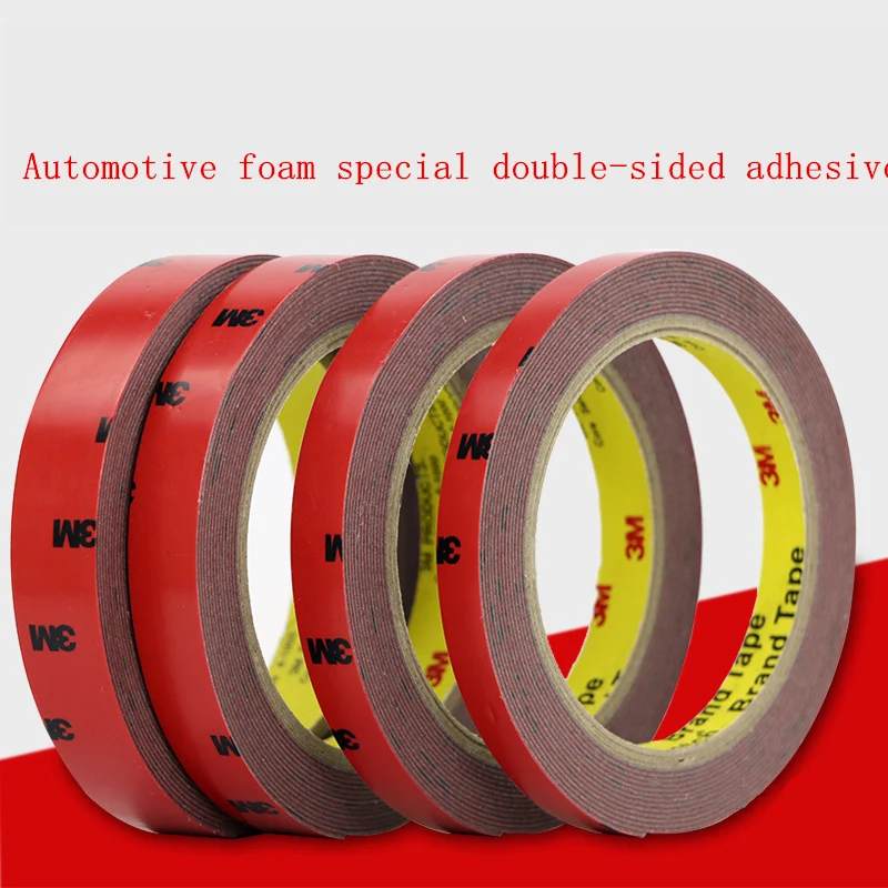 

SZBFT 3M gray foam double-sided tape without mark waterproof car rain eyebrow decorative waterproof strong glue