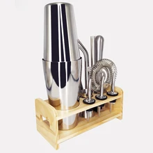 14 шт. 750 мл/600 мл шейкер для смешивания коктейля из нержавеющей стали вино мартини Бостон-Шейкер для бармена напиток вечерние барные инструменты