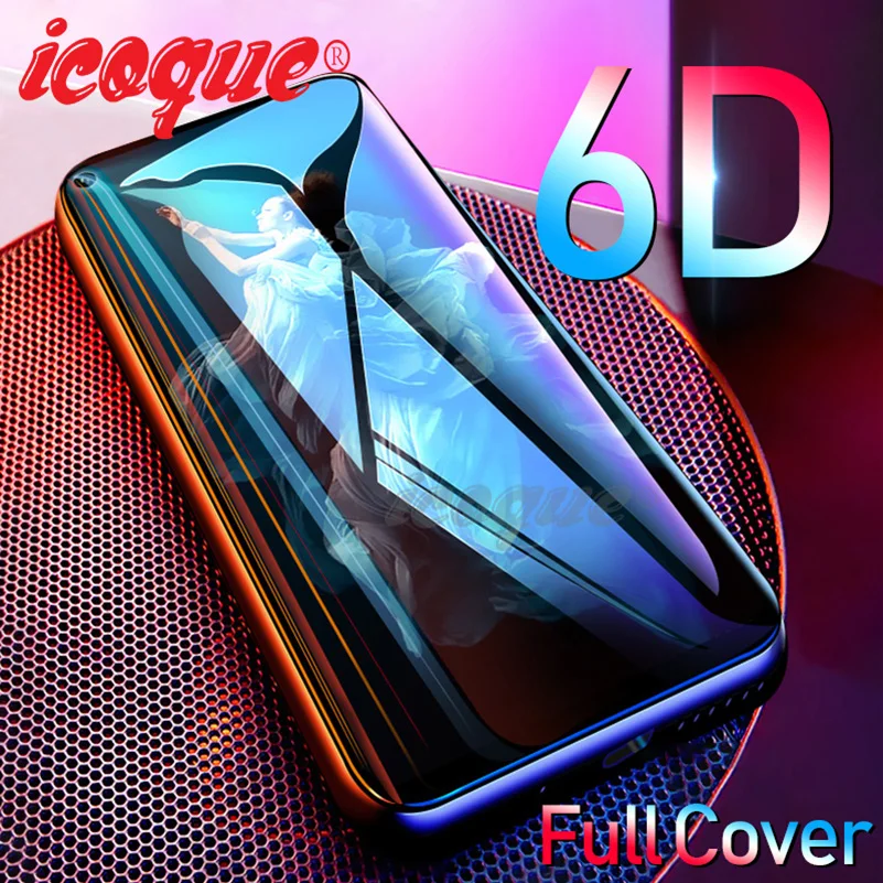 

6D Glass for Honor 20 Pro 10i 20i 8X 10 Lite Screen Protector Nova 5 Tempered Glass for Huawei P Smart Z Y9 Prime P20 Lite 2019